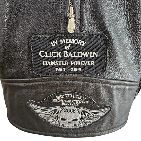 Motorcycle Leather Jacket - Picture 7 of 12